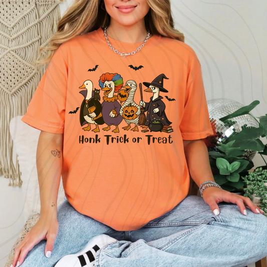 Honk Trick Or Treat Transfer