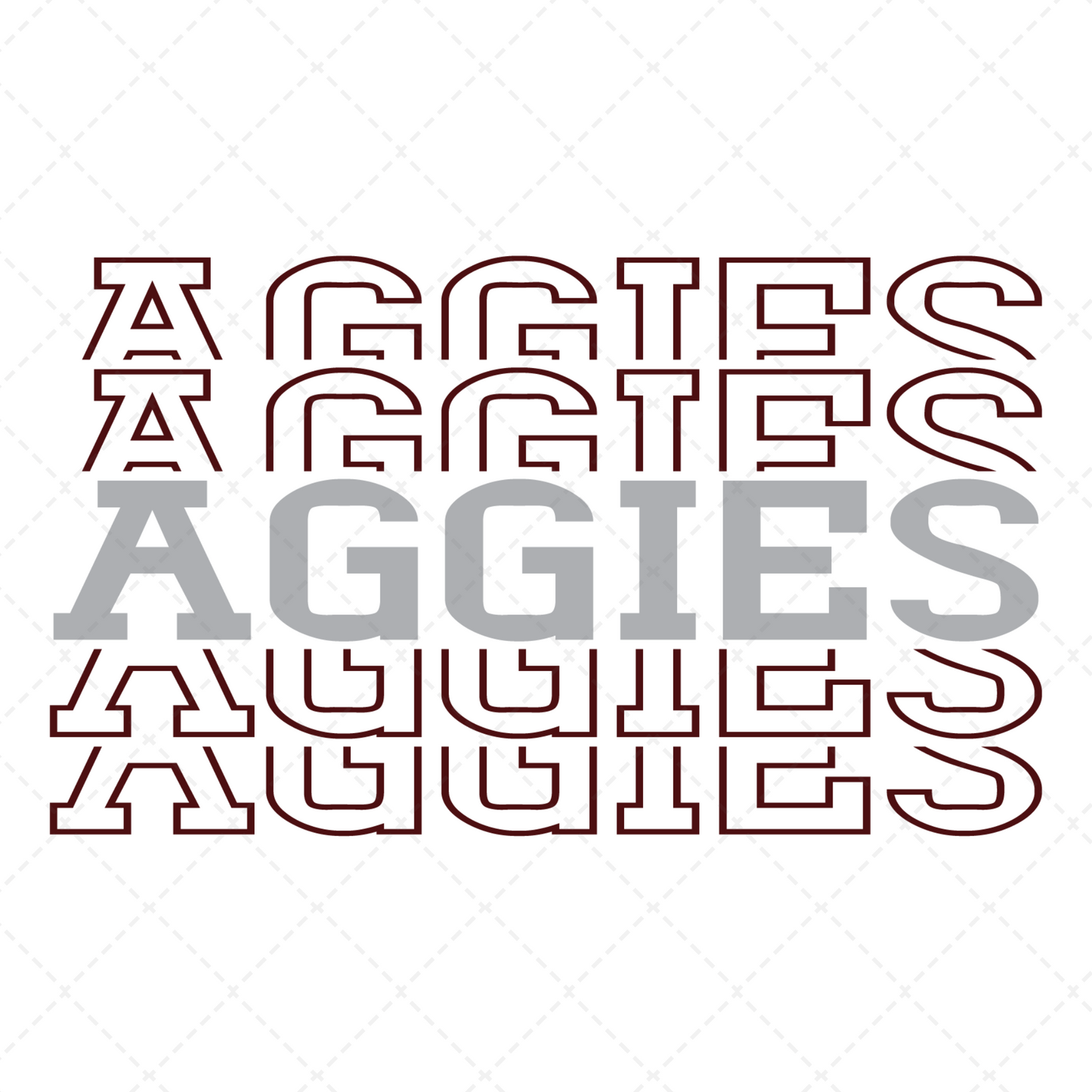 TX Aggies Stacked Transfer