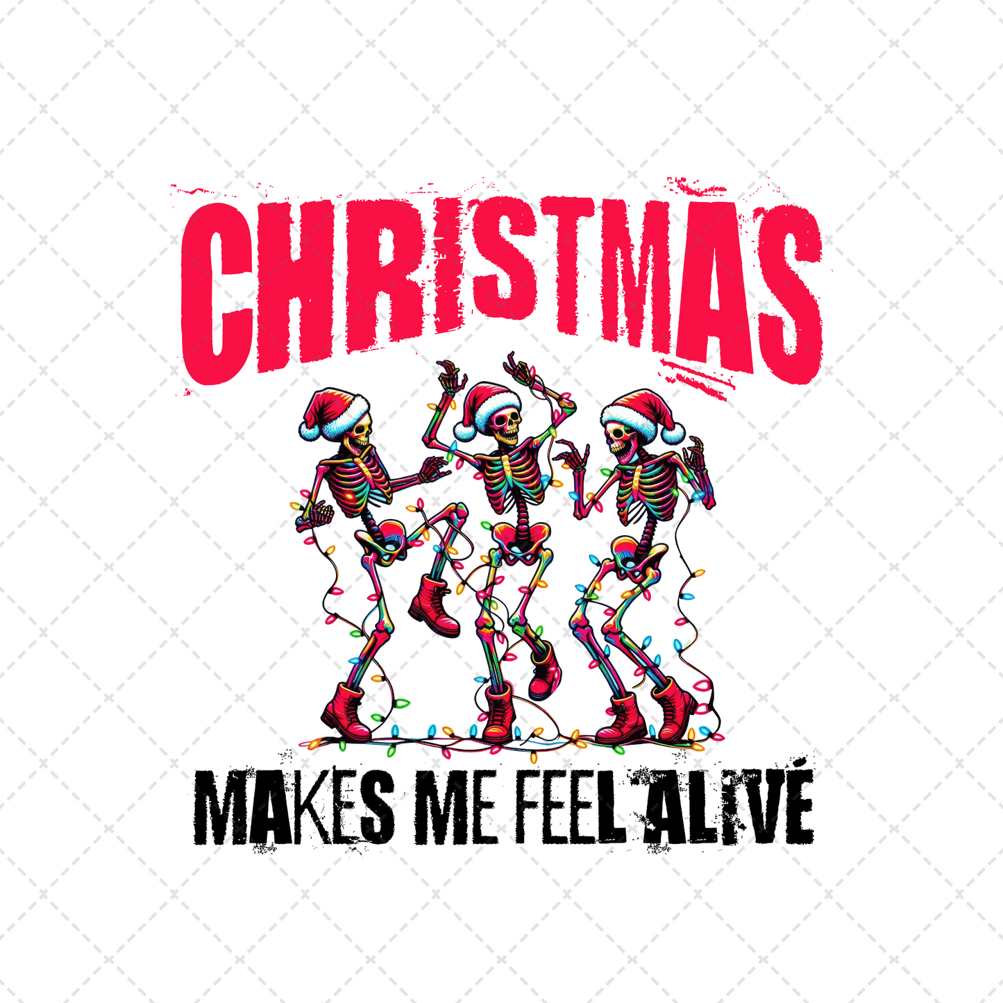 Christmas Makes Me Feel Alive Transfer