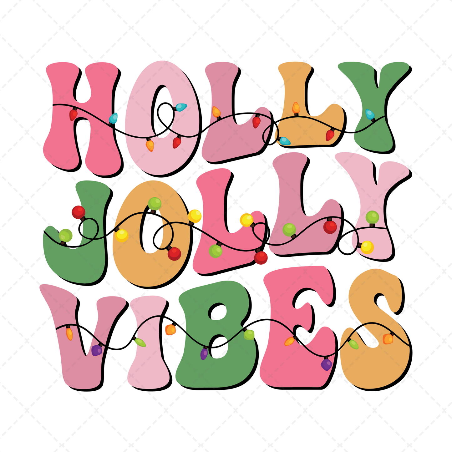 Holly Jolly Vibes Transfer