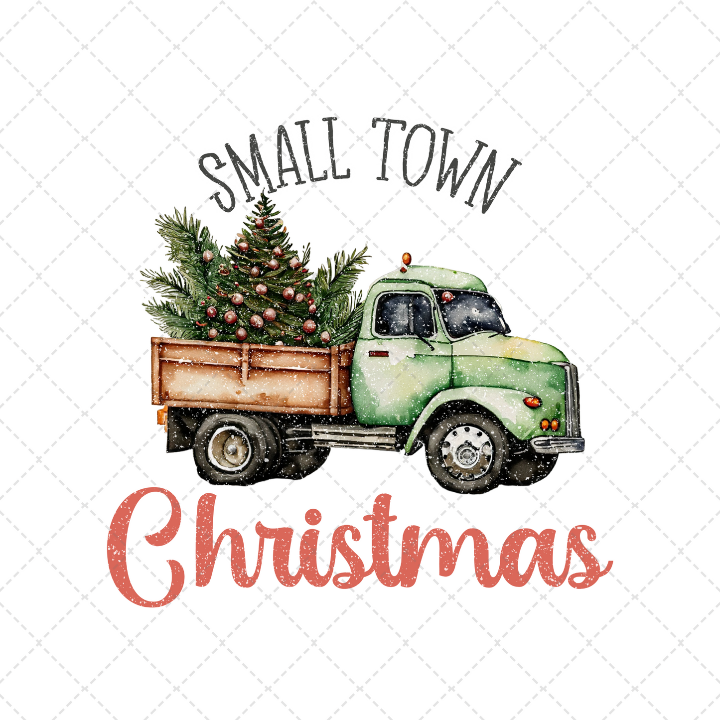 Small Town Christmas Truck Transfer