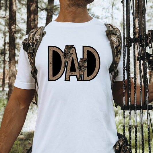 Dad  - ** CLEAR FILM SCREEN PRINT TRANSFER