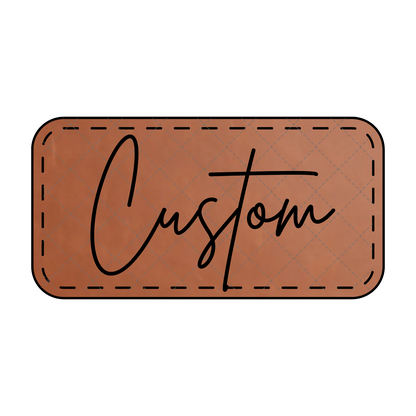 Custom Leather Patch