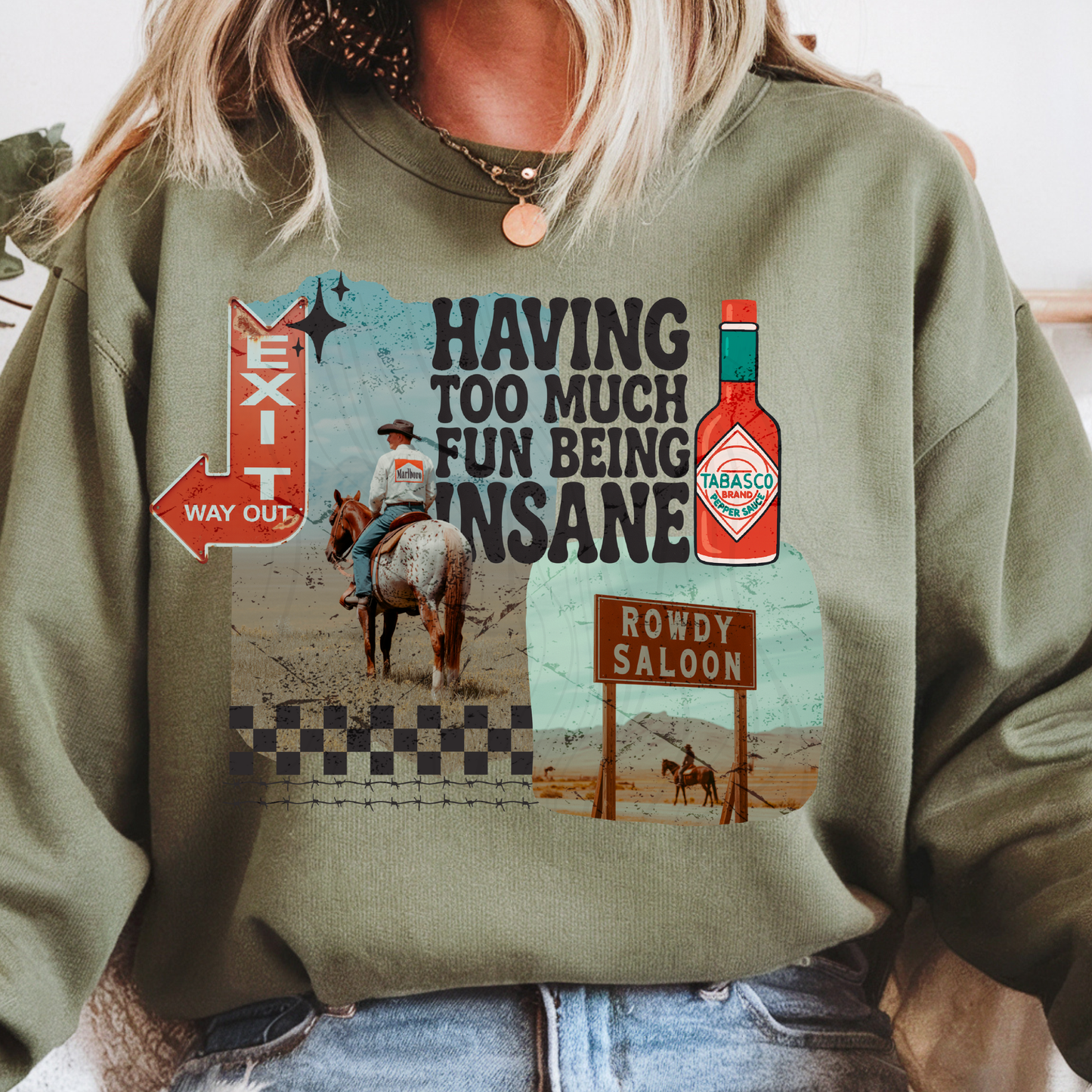 Having Too Much Fun Cowboy**SOLD SEPARATLEY**