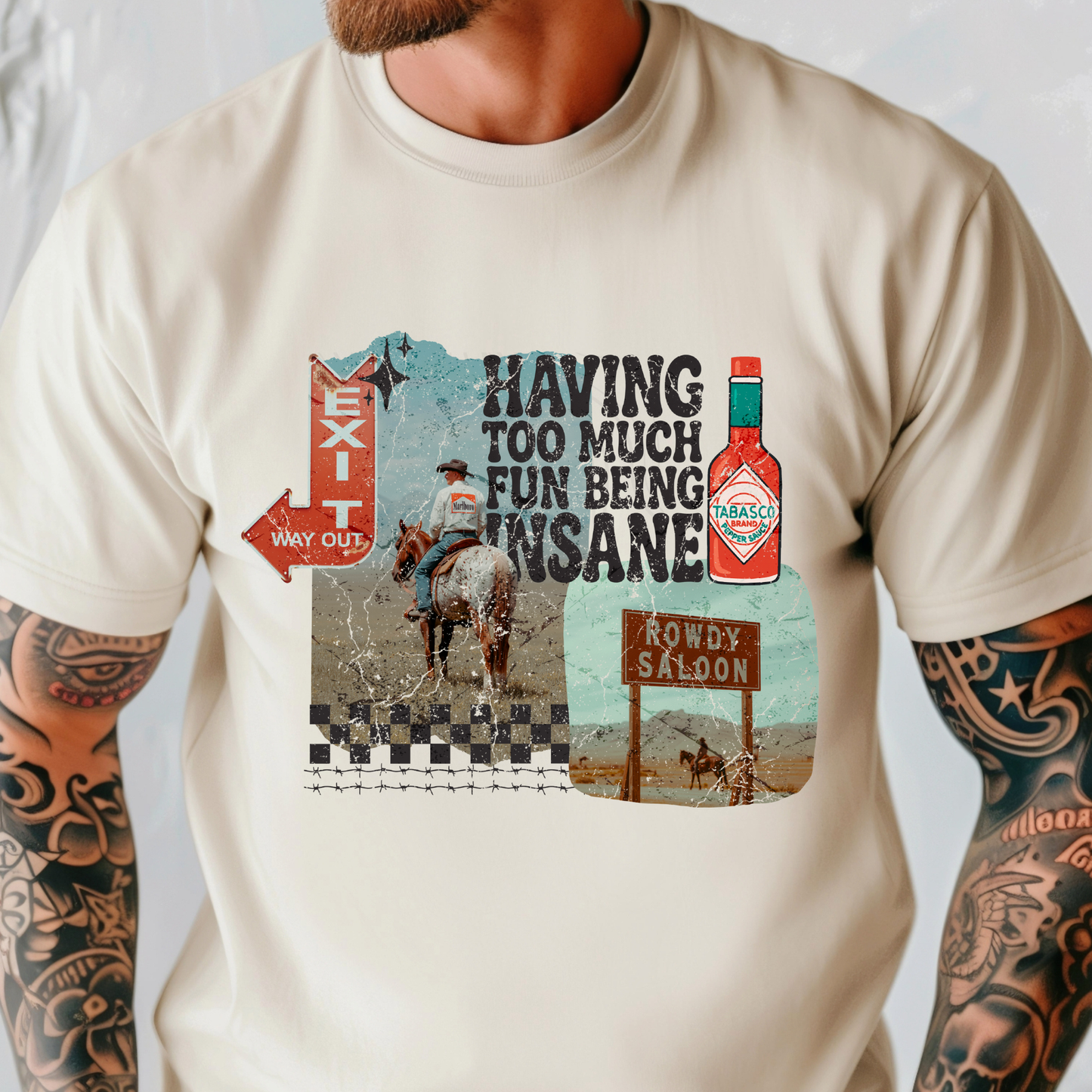 Having Too Much Fun Cowboy**SOLD SEPARATLEY**