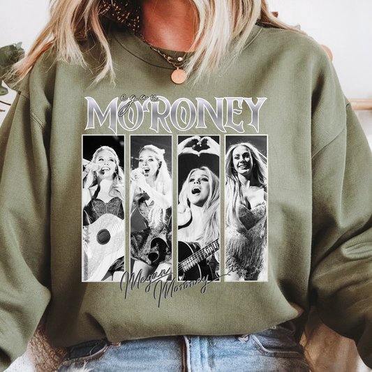 Megan M Black And White Transfer