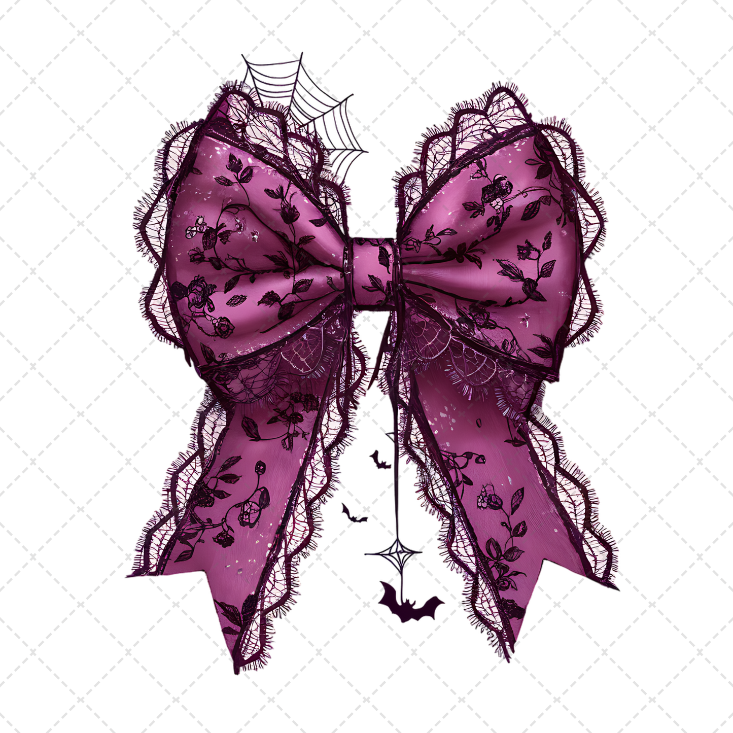 Pink Spooky Coquette Transfer