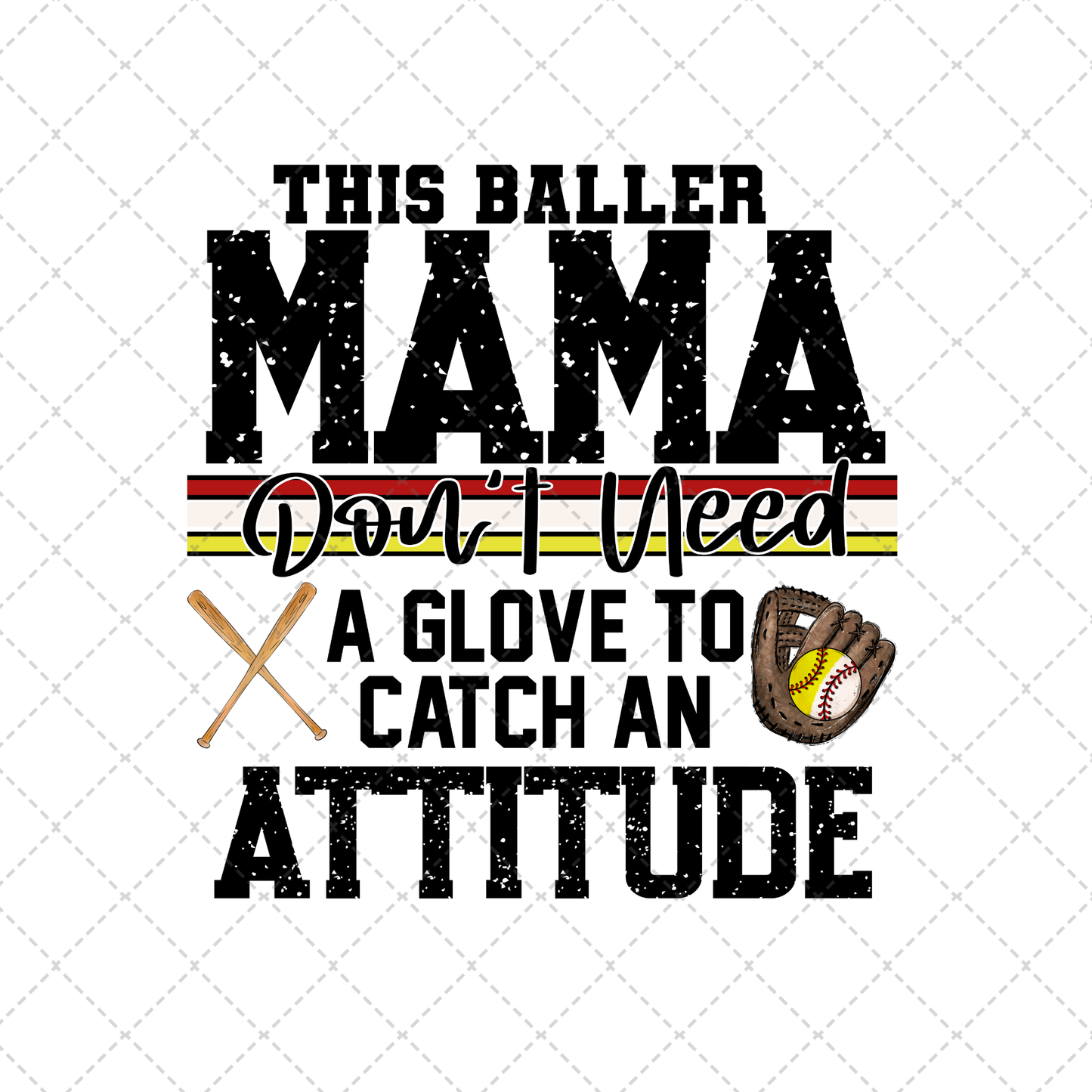 This Baller Mama Transfer ** TWO PART* SOLD SEPARATELY**