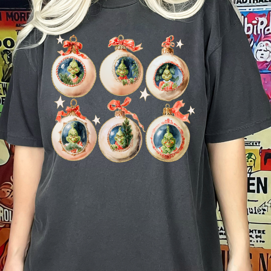 Retro GMan Ornaments Transfer