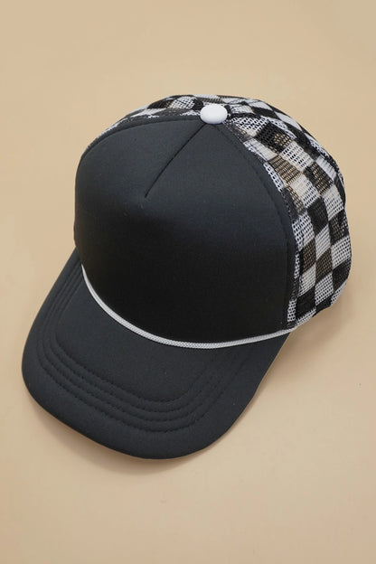 Checkered Trucker Hats