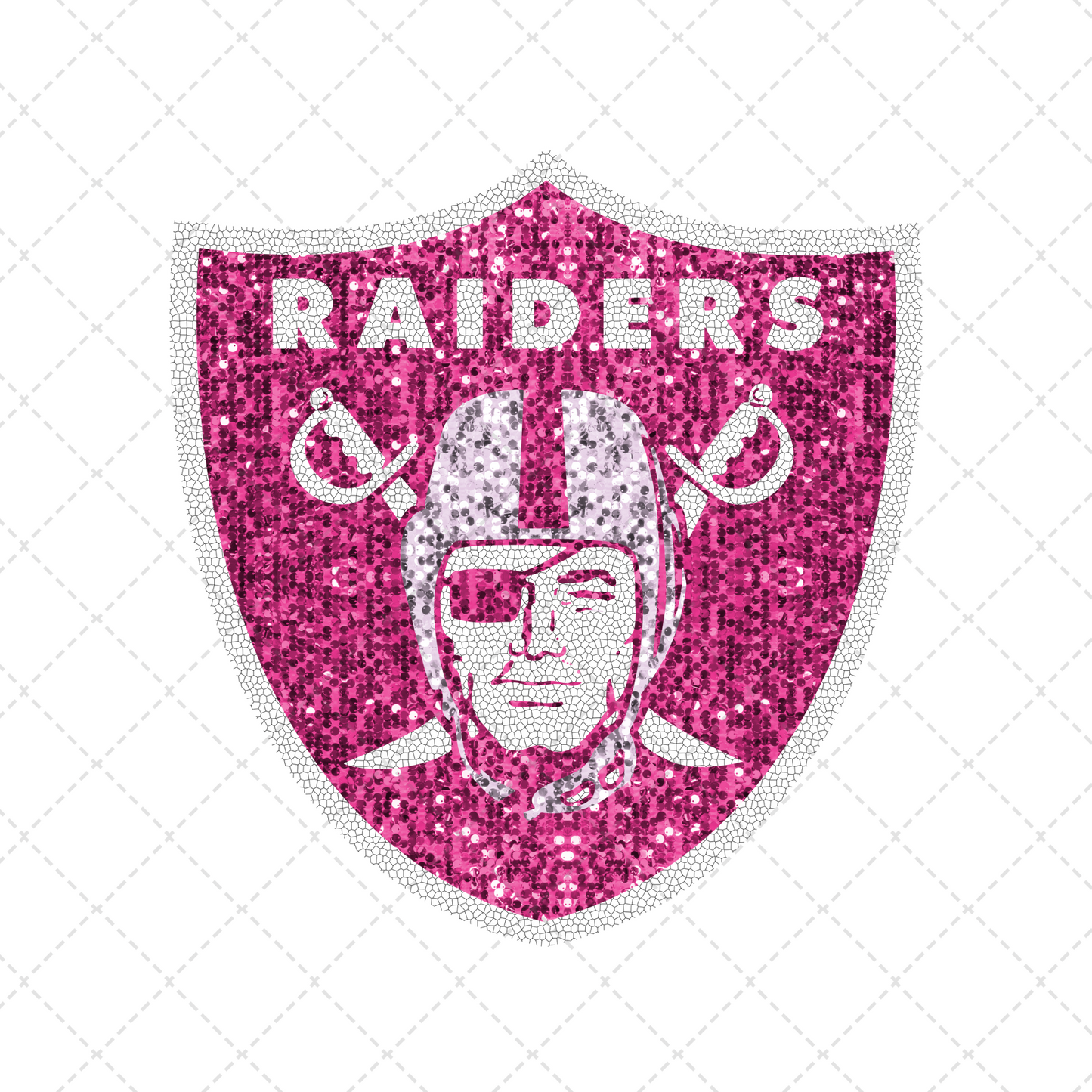 Raiders Pink Transfer