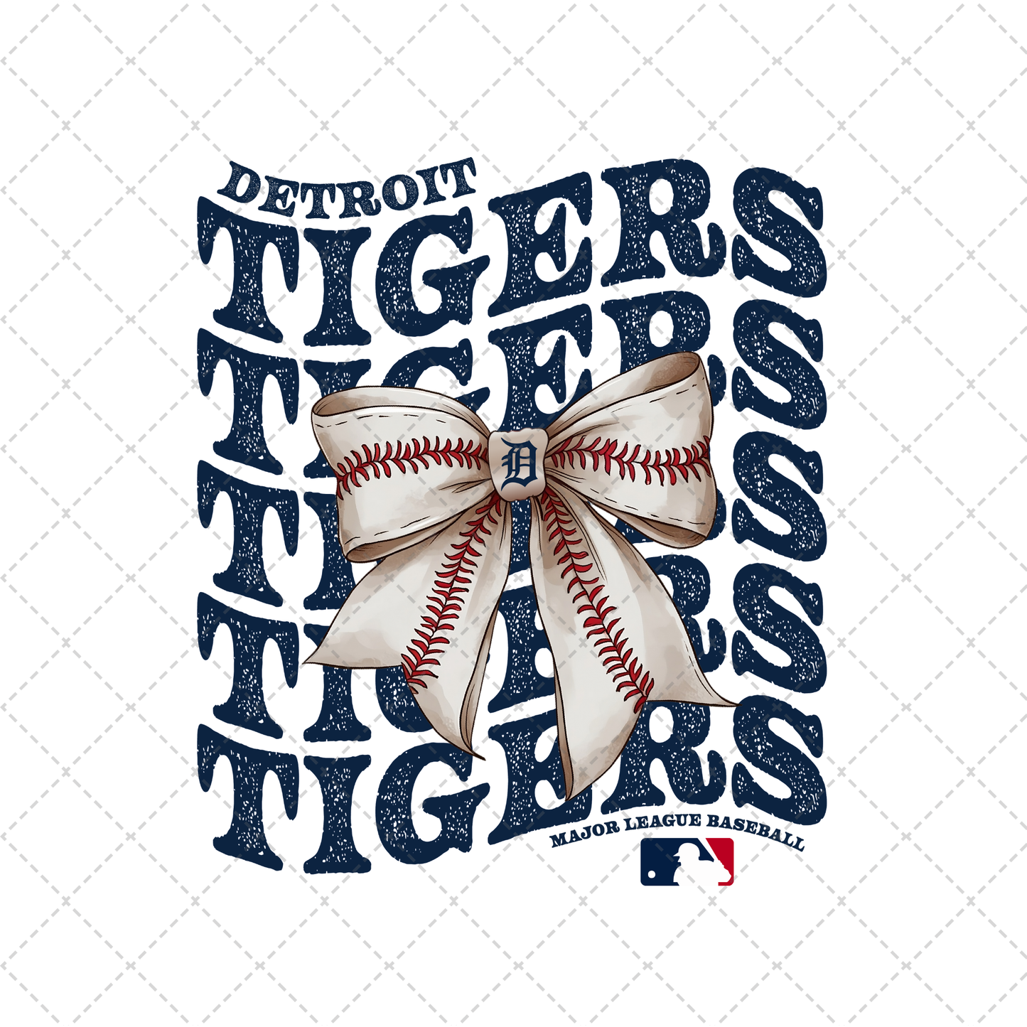 Tigers Coquette Transfer ** TWO PART* SOLD SEPARATELY**