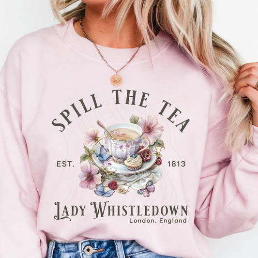 Lady W Butterfly Tea Transfer