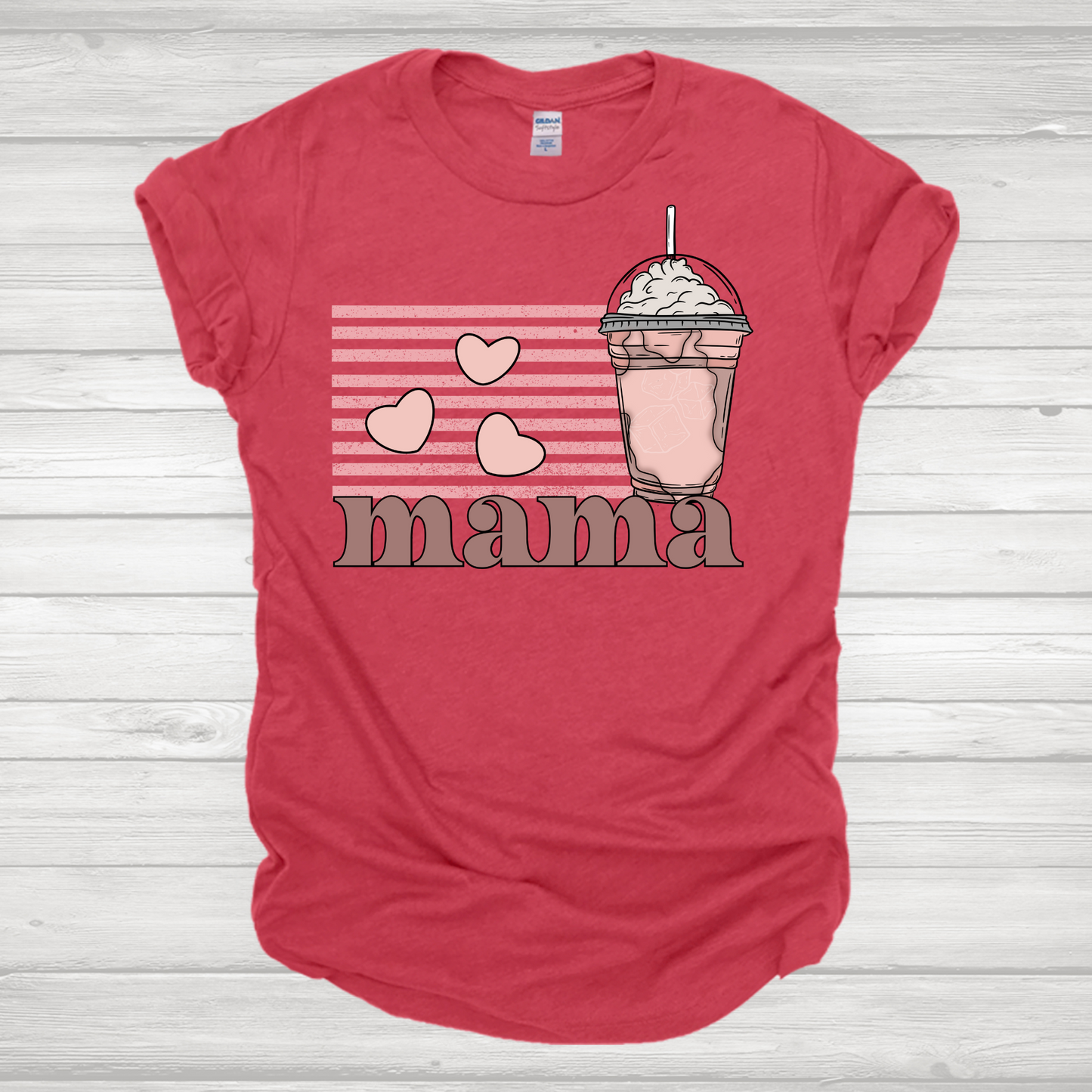 Mama Heart Frappe Transfer