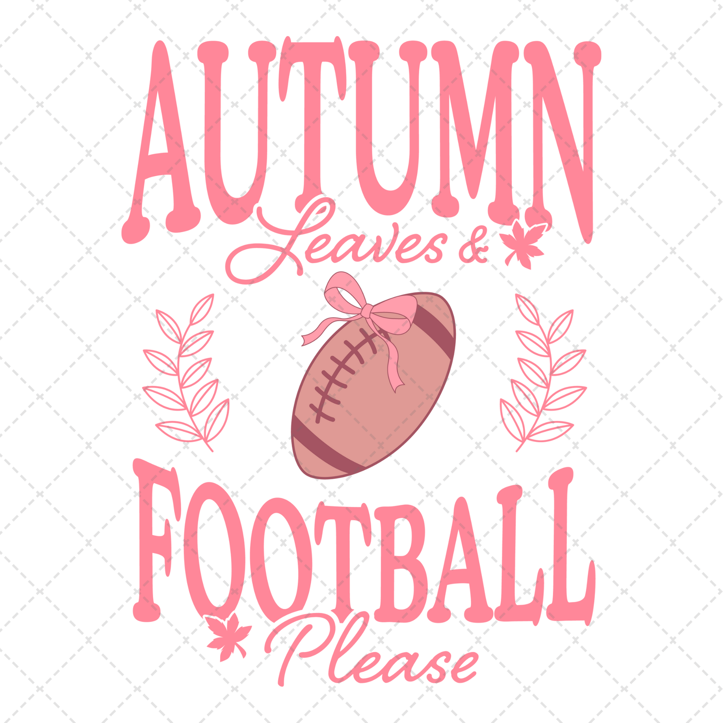 Autumn Leaves And Football Please Transfer