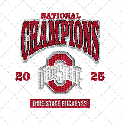 OSU Champs Two Part **Sold Separately** Transfer