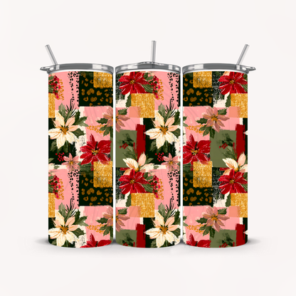 Christmas Floral Seamless Transfer