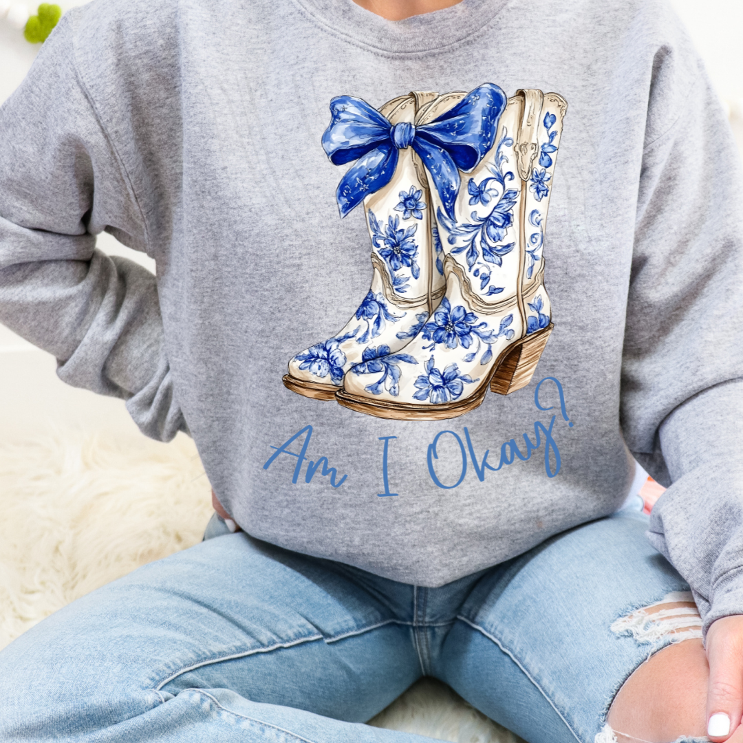 Am I Okay Boots Trtansfers** SOLD SEPARATELY**