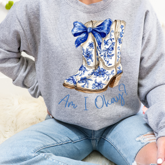 Am I Okay Boots Trtansfers** SOLD SEPARATELY**