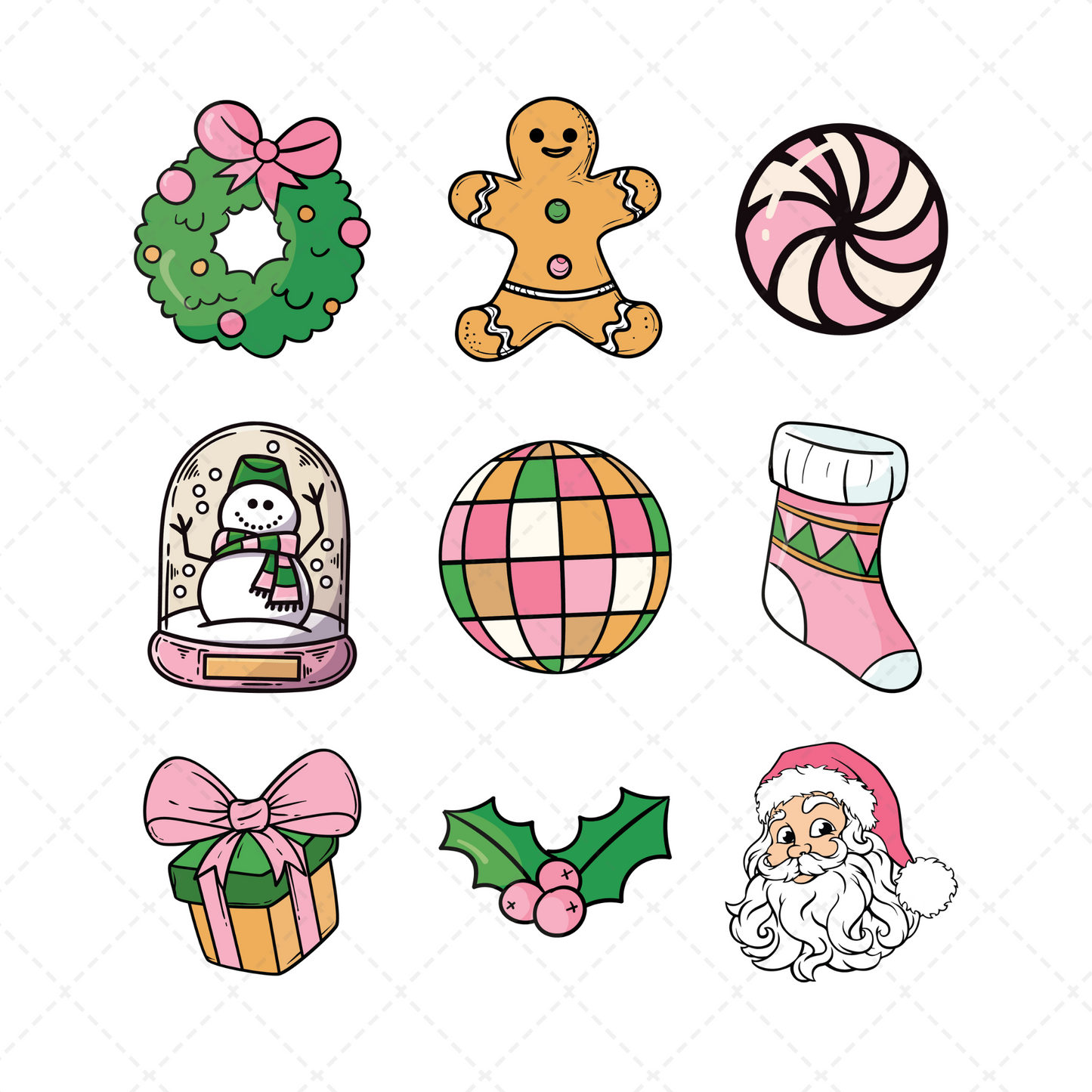 Christmas Grid Transfer