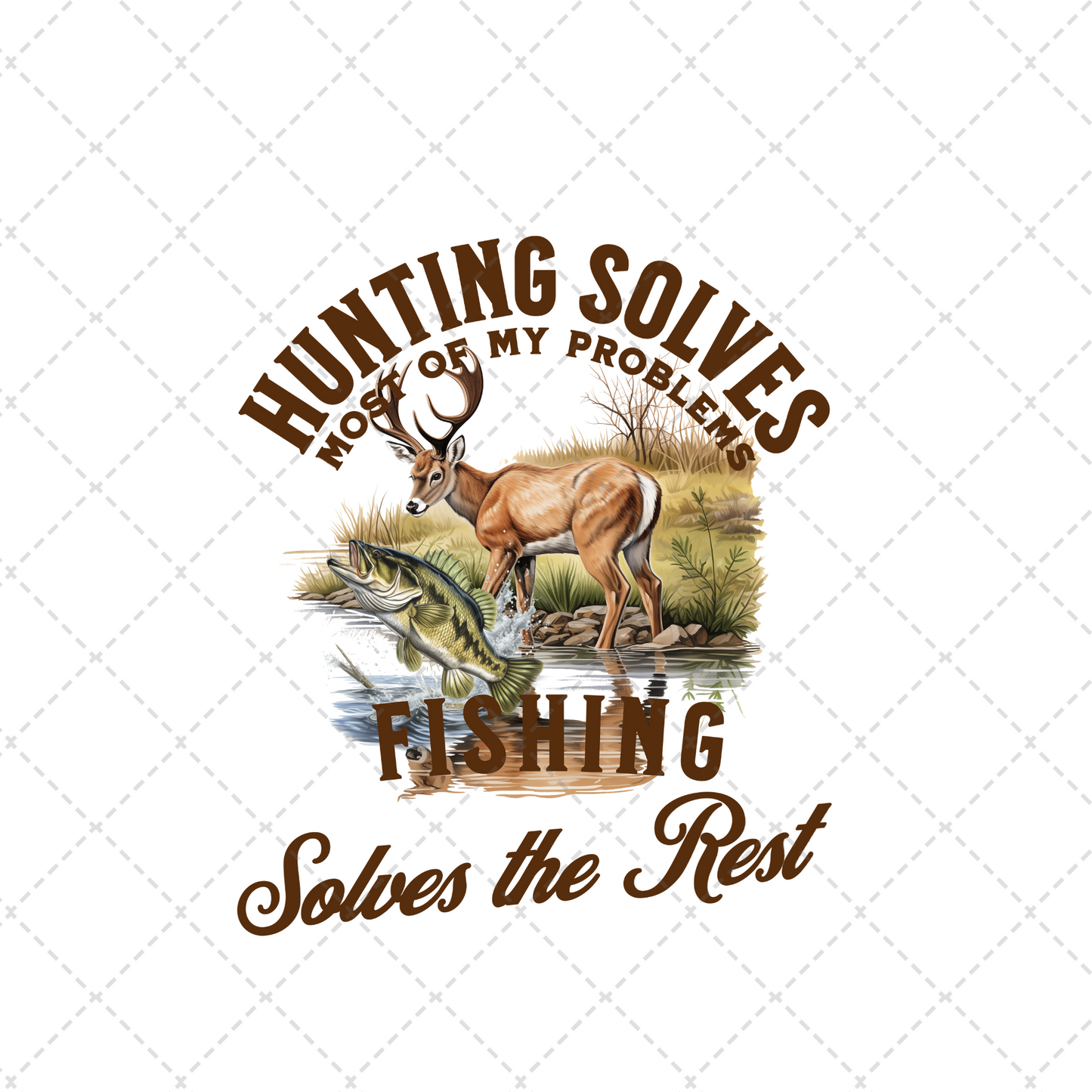 Hunting Solves Transfer **TWO PART* SOLD SEPARATELY**