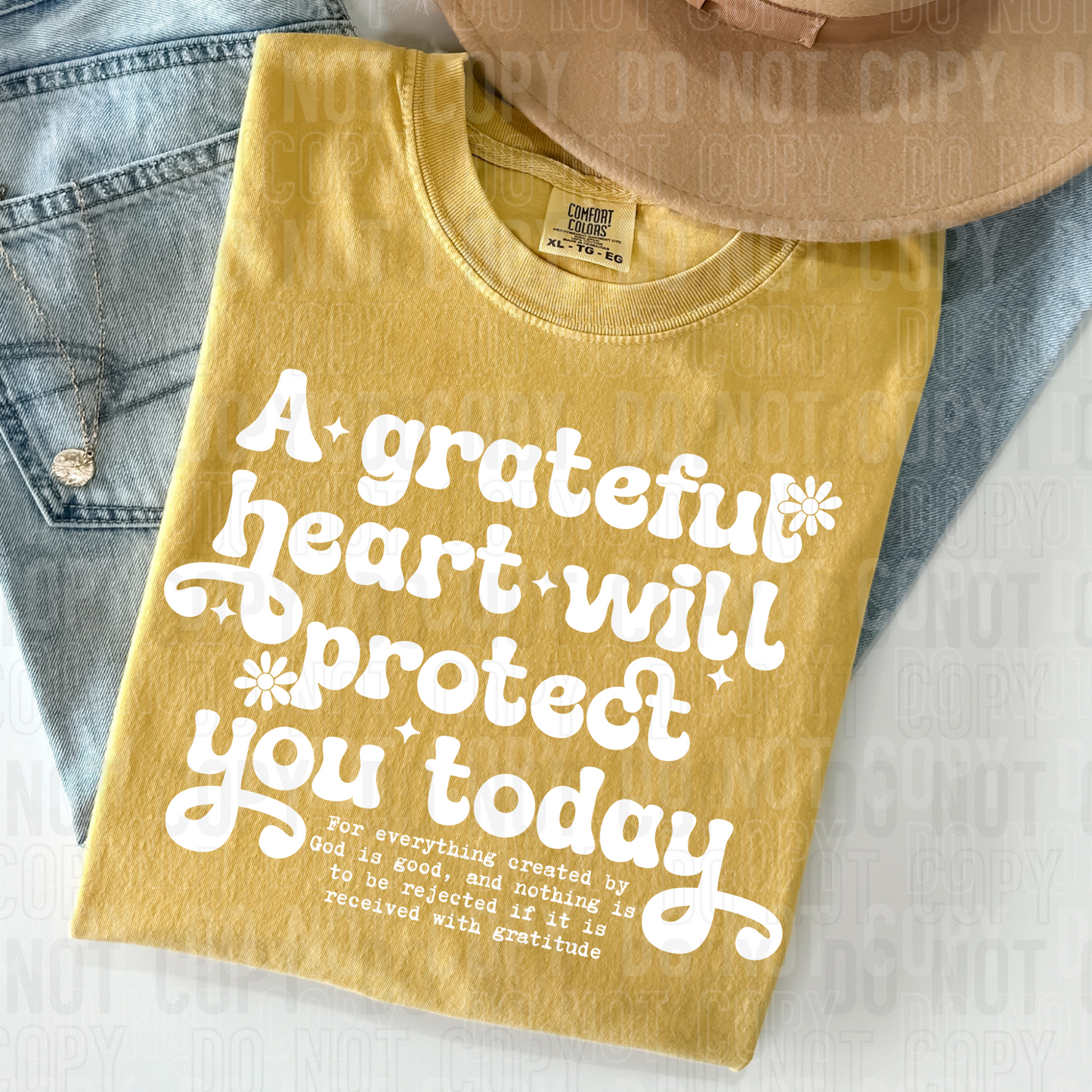 A GRATEFUL HEART OFF COLOR TRANSFER