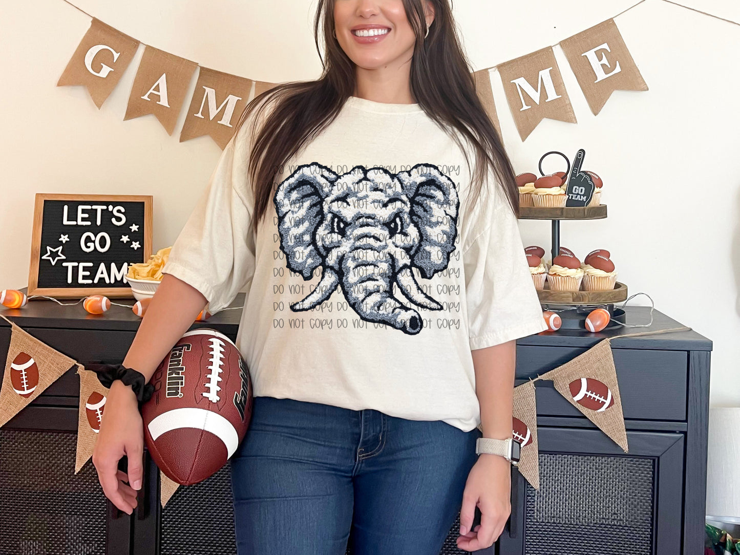 AL CRIMSON FAUX YARN TRANSFER