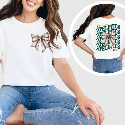 Athletics Coquette Transfer ** TWO PART* SOLD SEPARATELY**