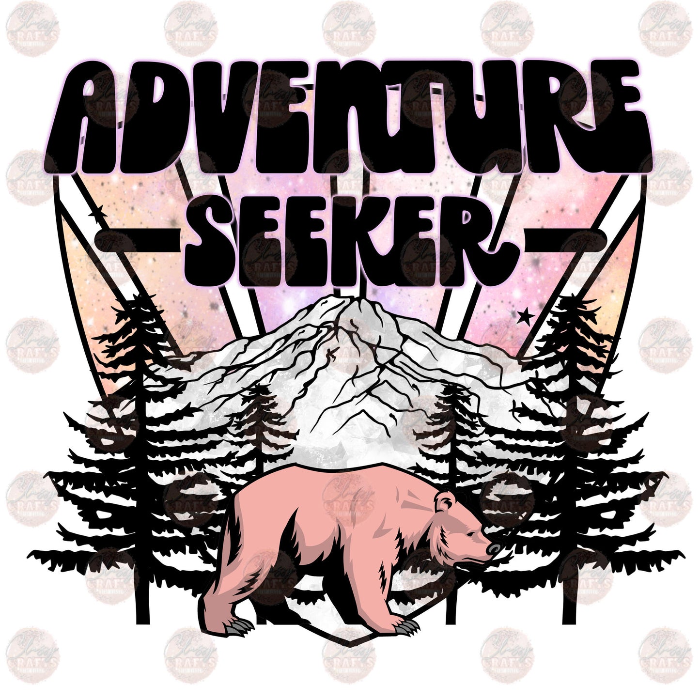 Adventure Seeker - Sublimation Transfer
