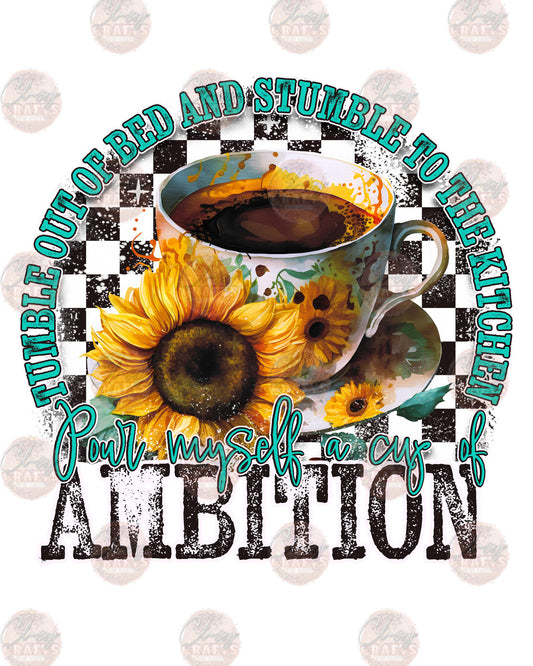 Ambition Coffee - Sublimation Transfer