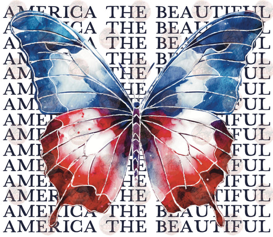 America The Beautiful - Sublimation Transfer