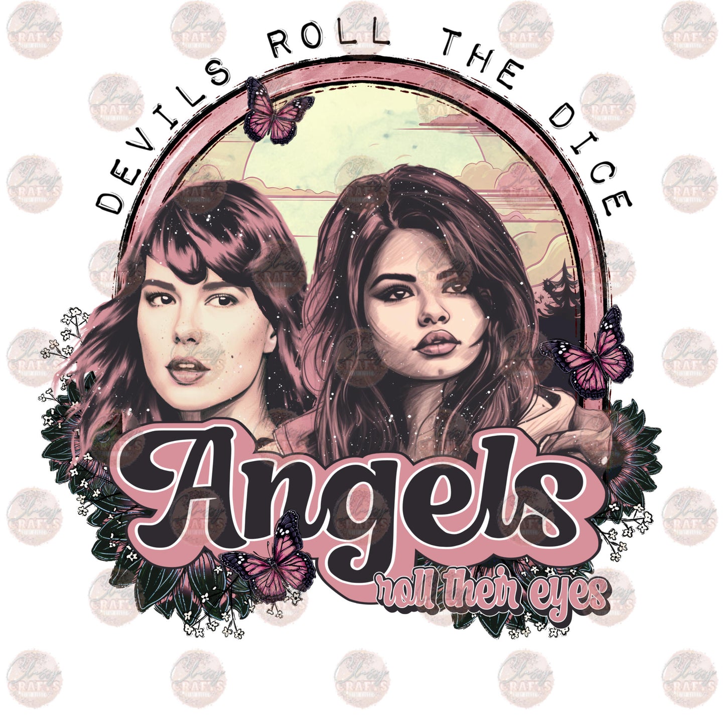 Angels - Sublimation Transfer