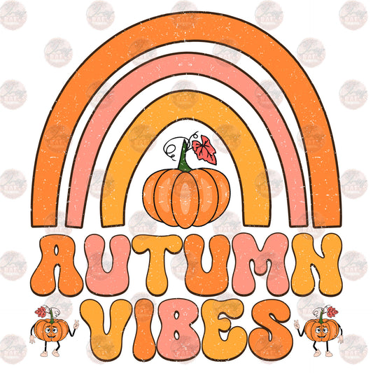 Autumn Vibes Pumpkin - Sublimation Transfer