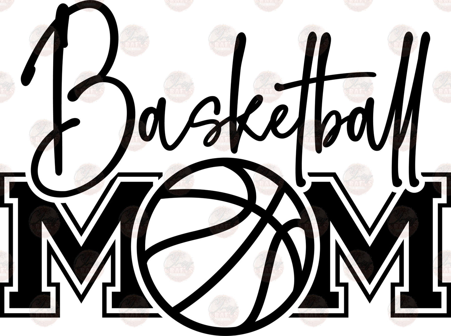 BBall Mom Black Transfer