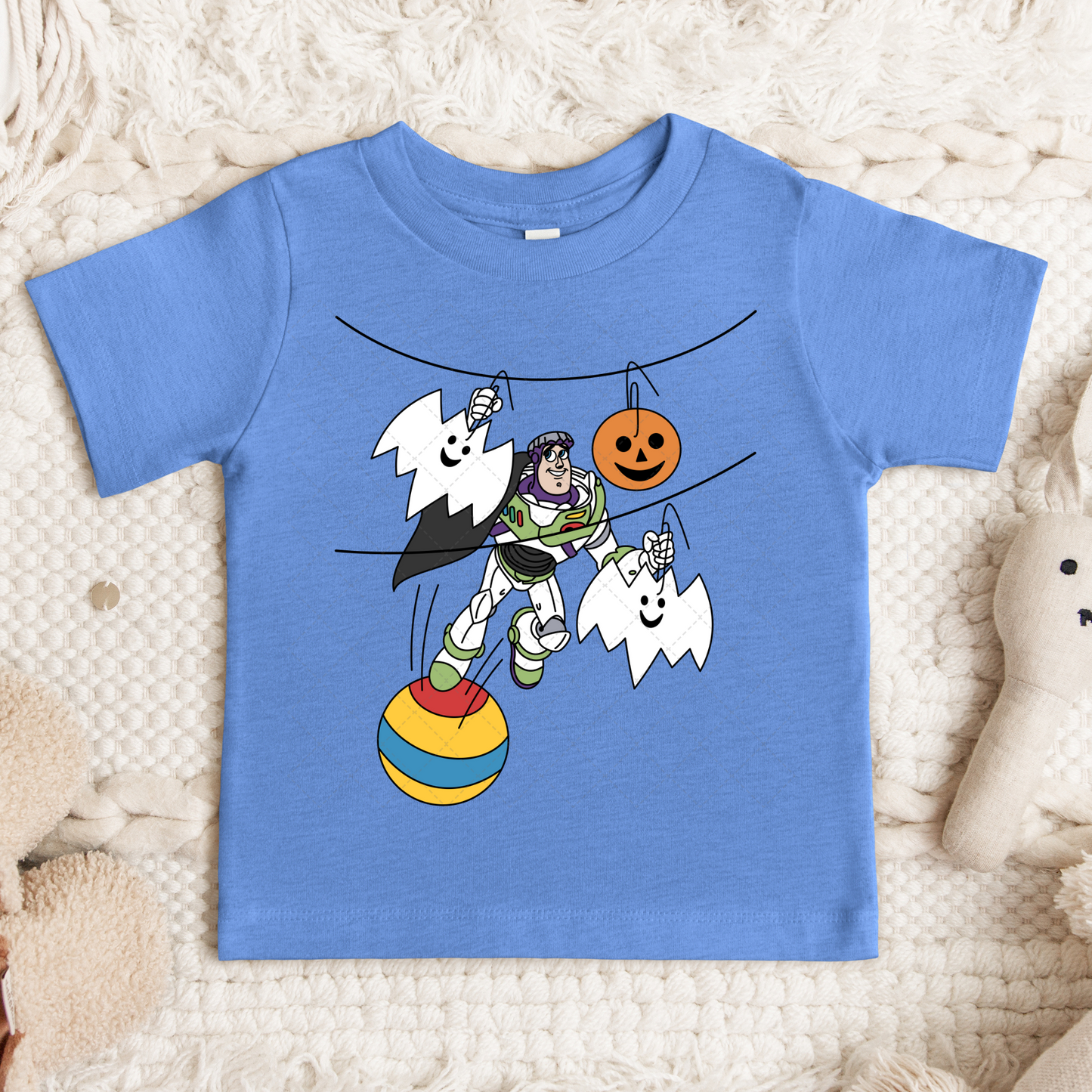 B Light Man Halloween Transfer
