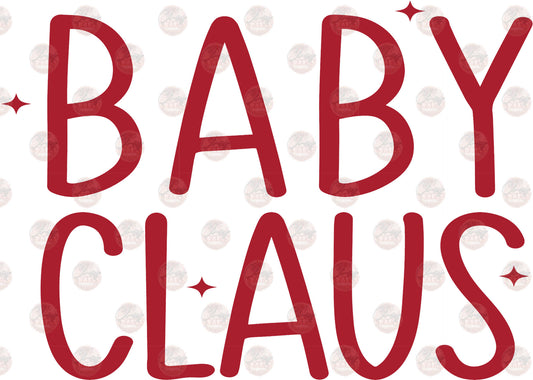 Baby Claus - Sublimation Transfers
