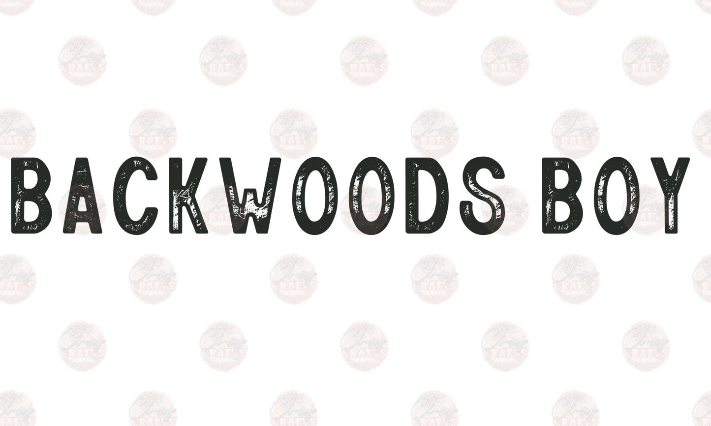 Backwoods Boy Transfers