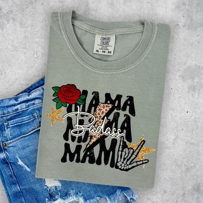 Bada** Mama Faux Patch Transfer