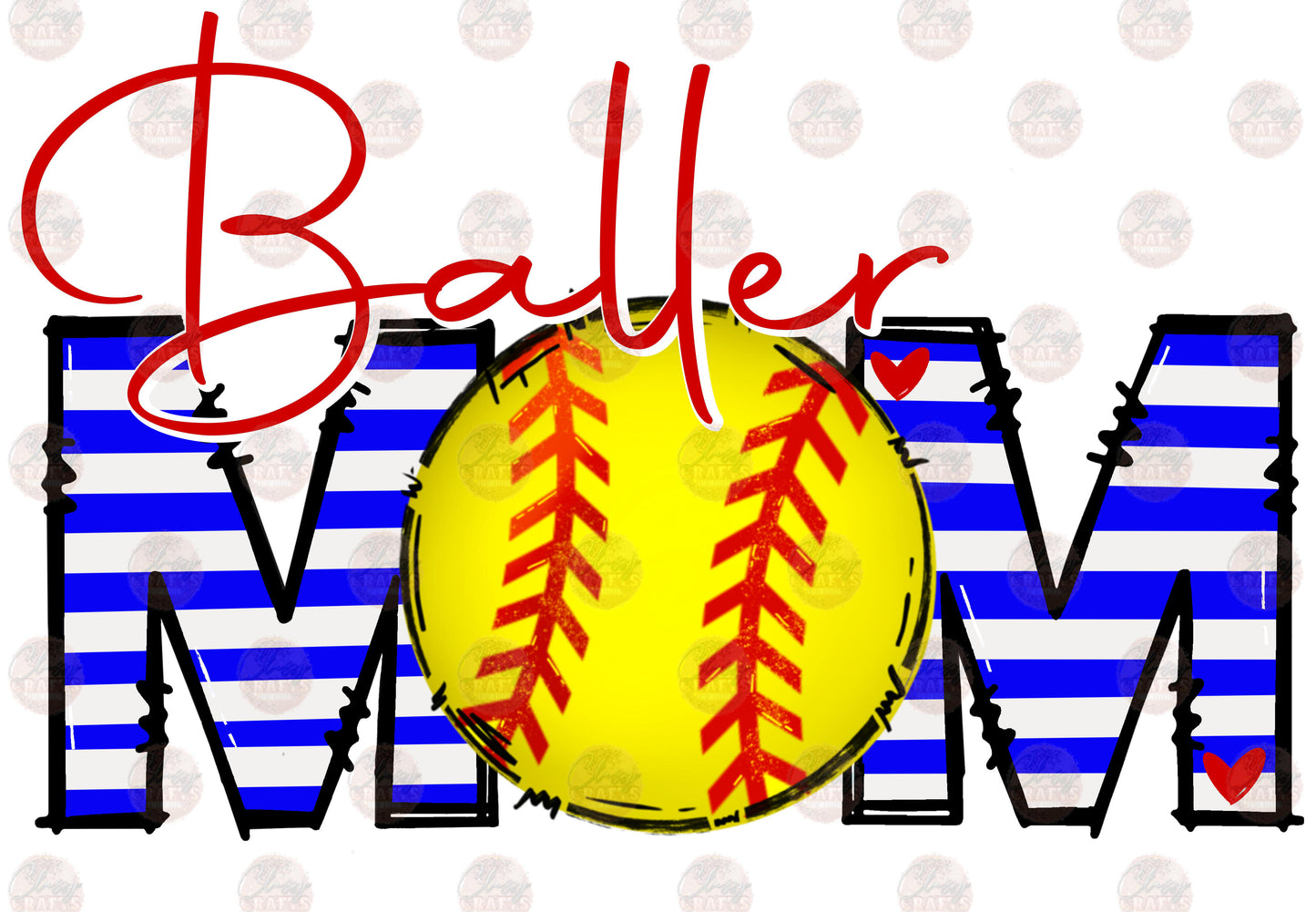 Baller Mom Softball Transfer