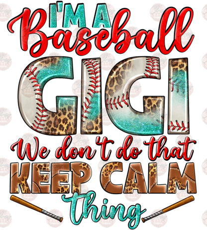 Baseball Gigi Transfer