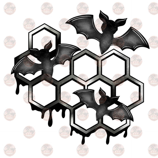 Batty Honeycomb - Sublimation Transfer