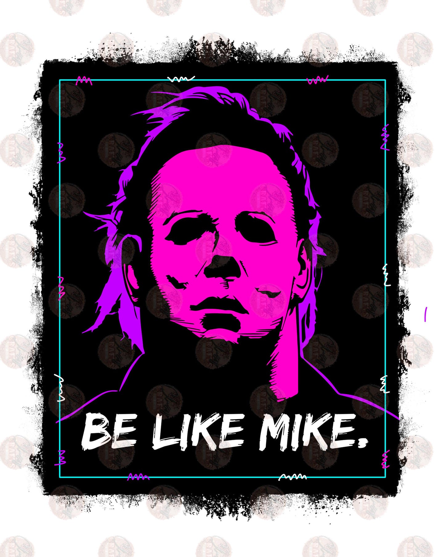 Be Like Mike Two Colors Transfer