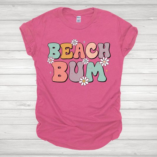 Beach Bum retro Transfer