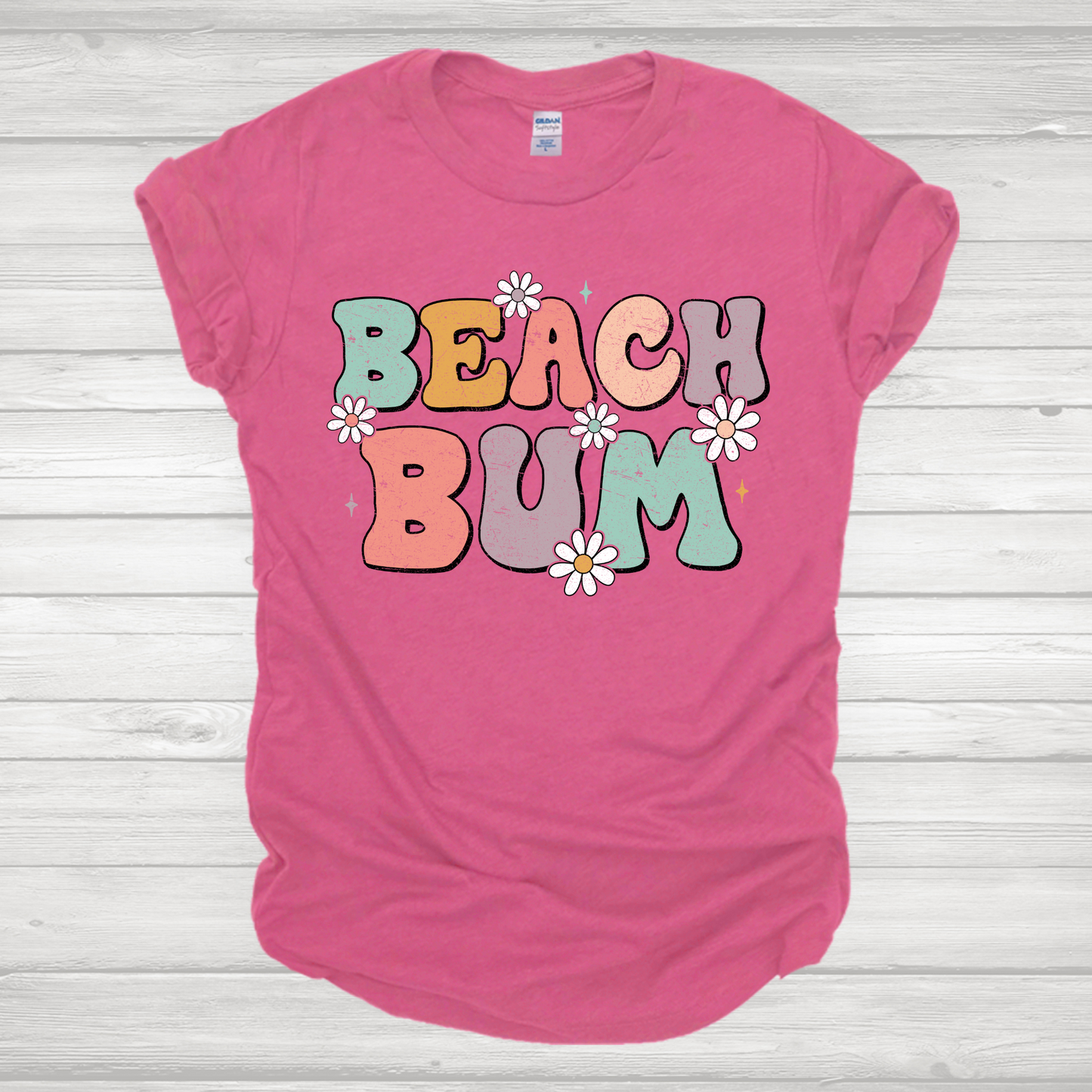 Beach Bum Retro Transfer