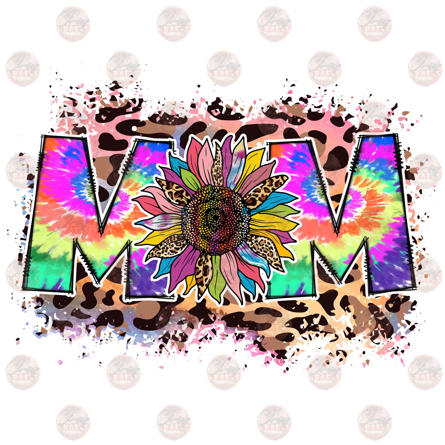 Beautiful Sunflower Mom Transfer