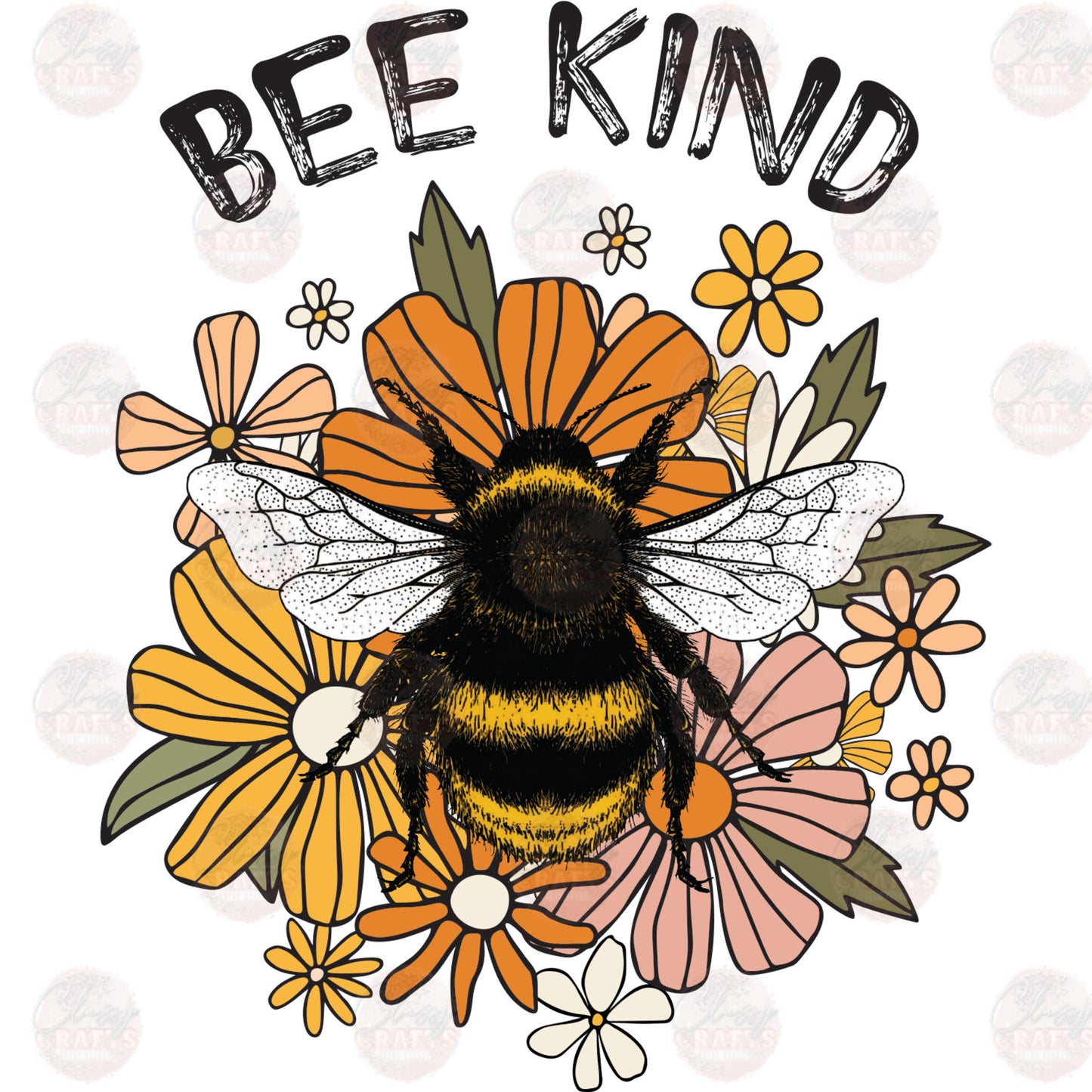 Bee Kind Boho - Sublimation Transfers