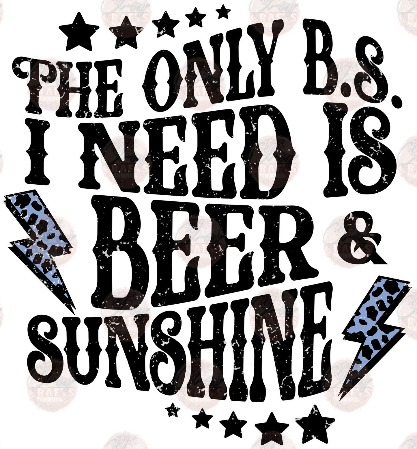 Beer & Sunshine Transfer