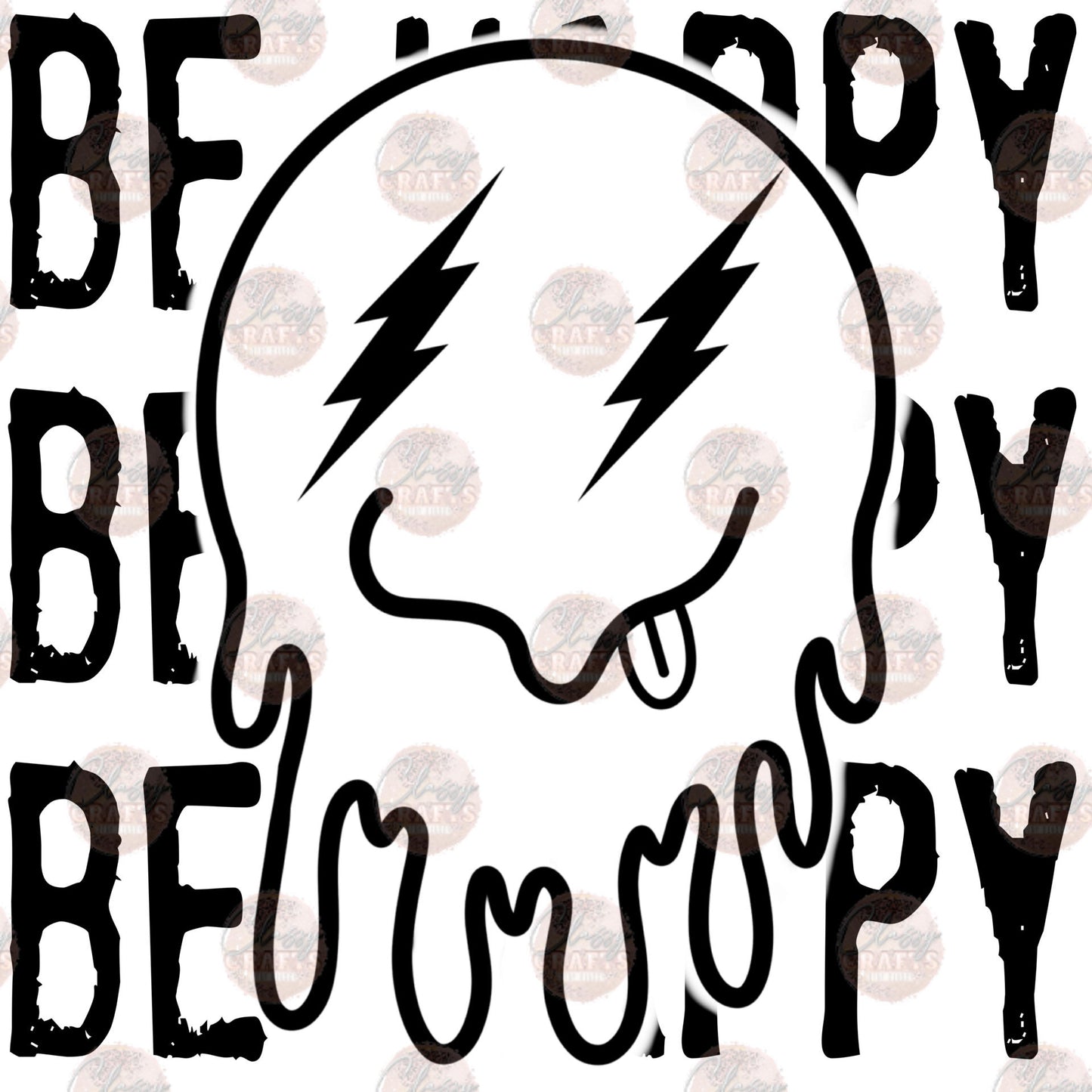 Be Happy - Sublimation Transfer