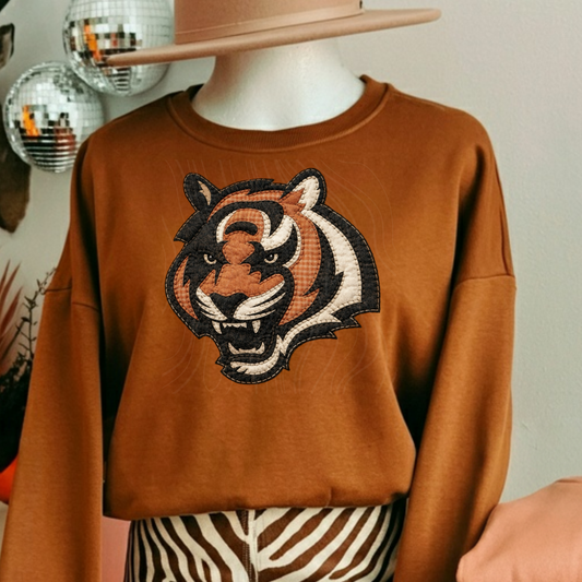 Bengals Quilted Transfer