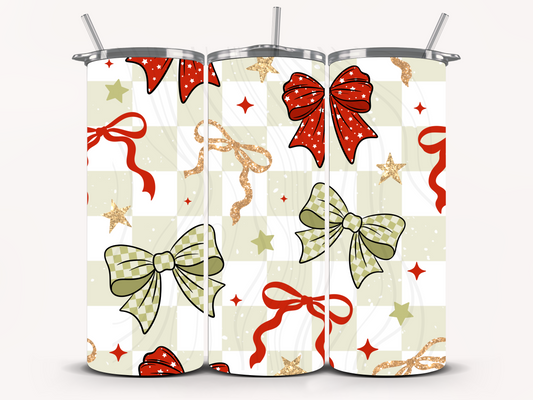 Big Bows and Stars Seamless Transfer